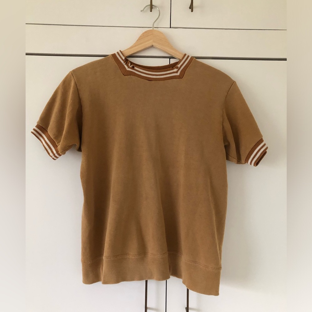Vintage Short Sleeve Sweatshirt